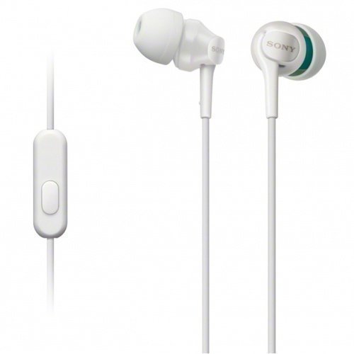 Sony MDR-EX100AP In-Ear with Mic1 White