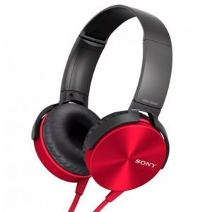 Sony Mdr-Xb450ap Kuulokkeet Punainen