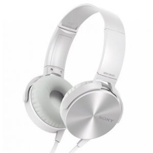 Sony Mdr-Xb450ap Kuulokkeet Valkoinen / Hopeanvärinen