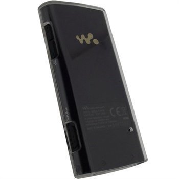 Sony Walkman NWZ-E450 iGadgitz Kovakantinen Suojakotelo Tumma