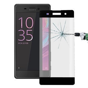 Sony Xperia XA Näytönsuoja karkaistua lasia Musta