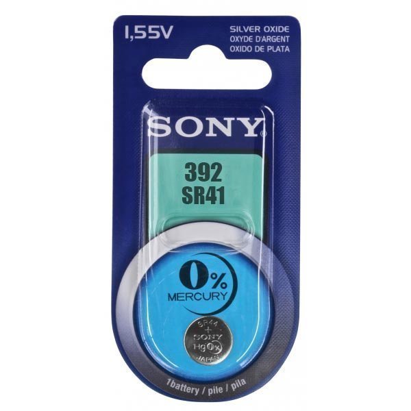 Sony nappiparistot Silver-oxid SR41/392 1 55V 1-p
