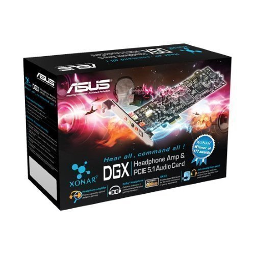 Soundcard-Intern ASUS XONAR DGX 5.1 CHANNEL AUDIO CARD PCIe LP