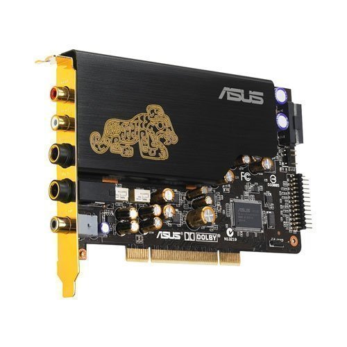 Soundcard-Intern Asus Xonar Essence ST PCI 124 dB SNR Headphone Amp card for Audiophiles Stereo 3.5/6.3mm