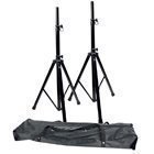 Speaker stand kit with carrying bag