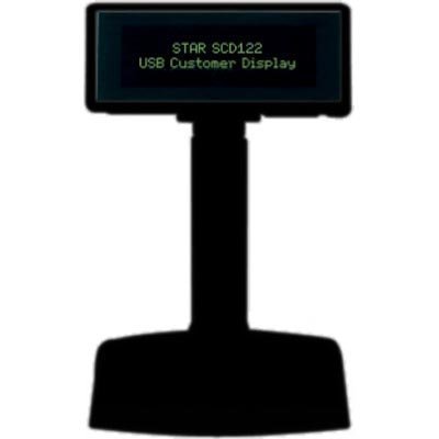 Star SCD122U näyttö asiakkaalle 2x20 kirj. USB 2.0 ESC/POS musta