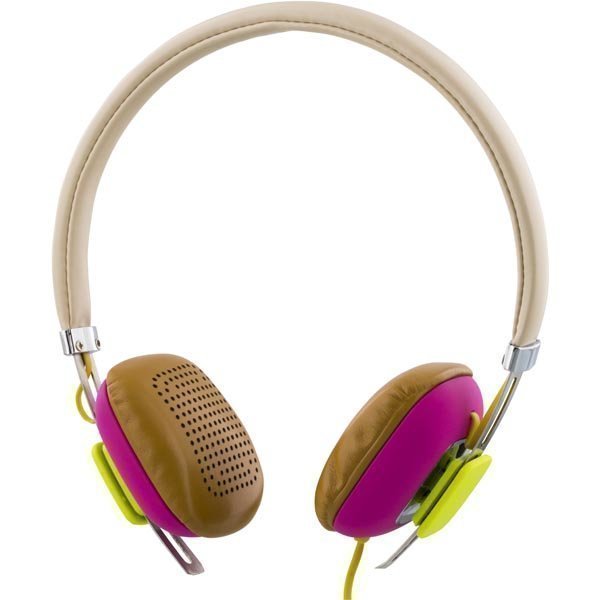 Streetz headset mic vastauspainike 1 3m kaapeli valk./vaalpunainen