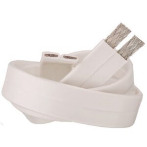 Supra Cables Flat 2x1.6 White 10M
