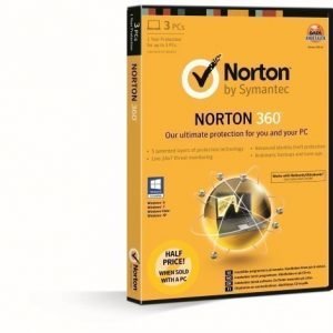Symantec Norton 360 2013 Store Attach Nordisk 1år för 3 datorer