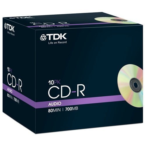 TDK CD-R Audio 80min 10-pack