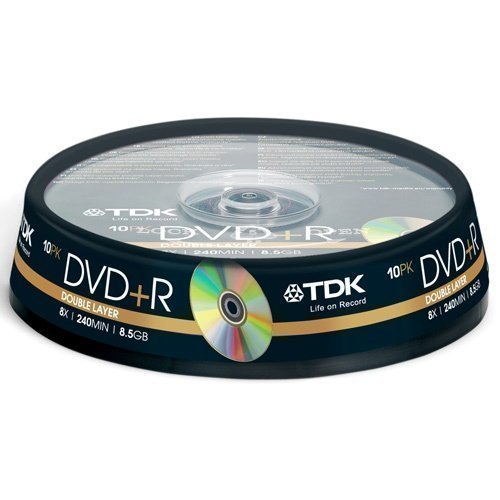 TDK DVD+R Double Layer 8.5GB 10-pack