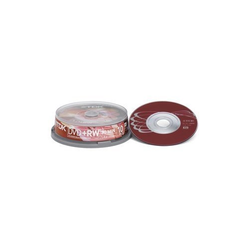 TDK DVD+RW 8cm 1.4GB 10-pack