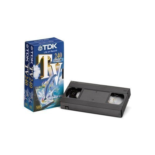 TDK VHS 240min 2-pack