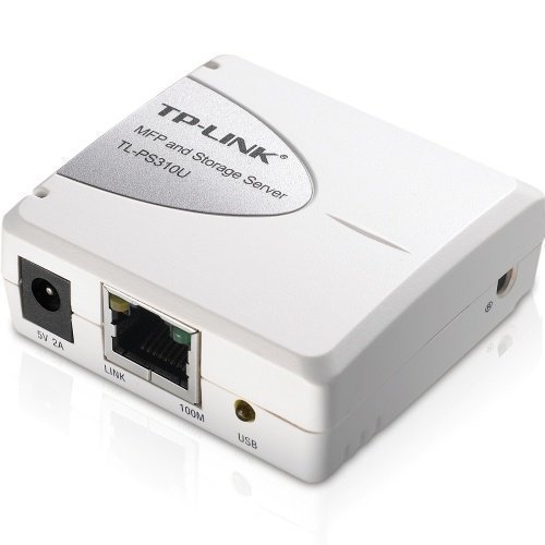 TP-Link TL-PS310U Fast Ethernet Print Server and Storage Server for USB Port