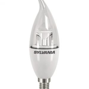 ToLEDo LED-lamppu kynttilä liekinmuotoinen kirkas lasi 6 5w 470LM E14