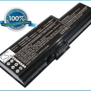 Toshiba Qosmio F50 ja Qosmio F55 akku 4400 mAh - Musta