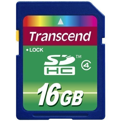Transcend SDHC Card 16GB (Class 4)