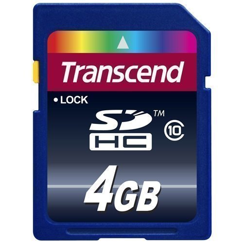 Transcend SDHC Card 4GB (Class 10)