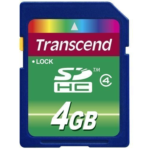 Transcend SDHC Card 4GB (Class 4)