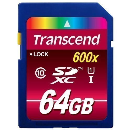 Transcend SDXC Ultimate Class 10 UHS-I 64GB