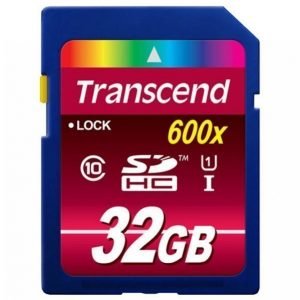 Transcend Sdhc 32 Gt Class 10 Uhs-I 600x Ts32gsdhc10u1