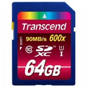 Transcend Sdxc 64 Gt Class 10 Uhs-I 600x