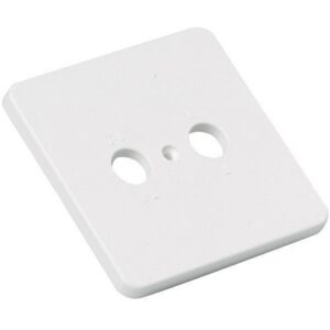 Triax Antenna Outlet Cover 76x76mm White