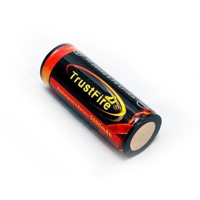 Trustfire 14650 1600 mAh Li-ion akku suojapiirillä