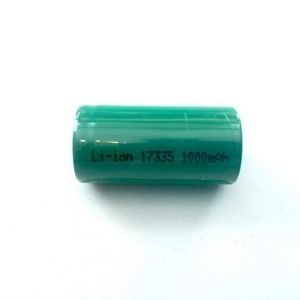 Trustfire 17335 1000 mAh Li-ion akku suojapiirillä