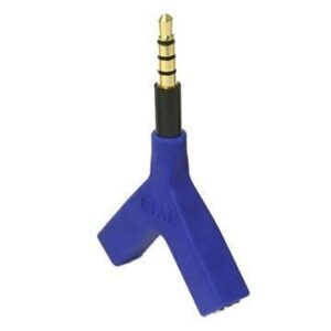 Tylt Y-Split Headphone Splitter 3.5mm Blue