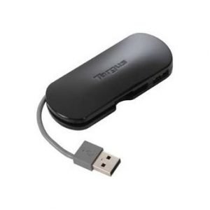 USB-Hub TARGUS 4 Port Mobile USB Hub Black/Grey