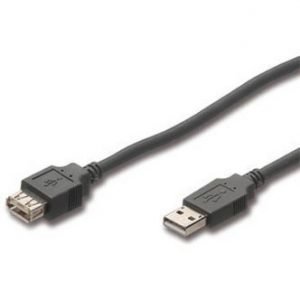 USB2.0 Champion USB 2.0 Förl.kabel A->A 5.0m