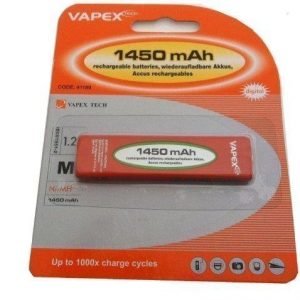 Vapex NH-14WM NH-10WM NH-10WMB jne yhteensopiva akku 1450 mAh