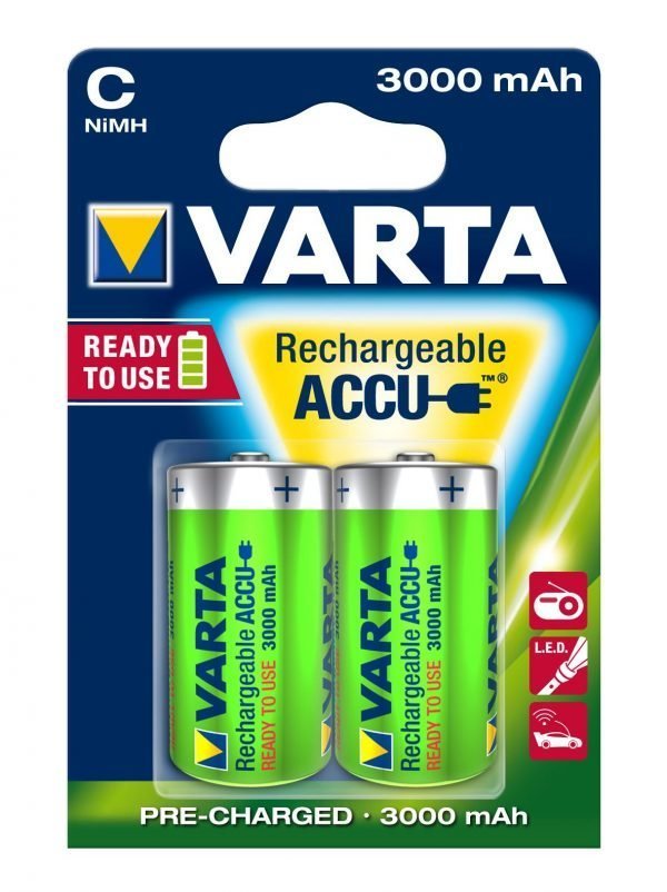 Varta 2c 3000 Mah Ladattava Akkuparisto