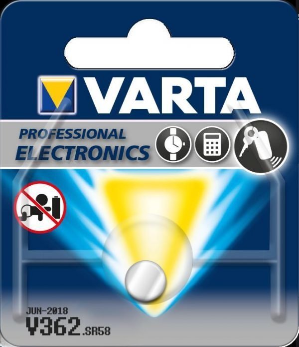 Varta Electronics V362 Nappiparisto