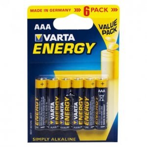 Varta Energy Aaa Paristo 6kpl