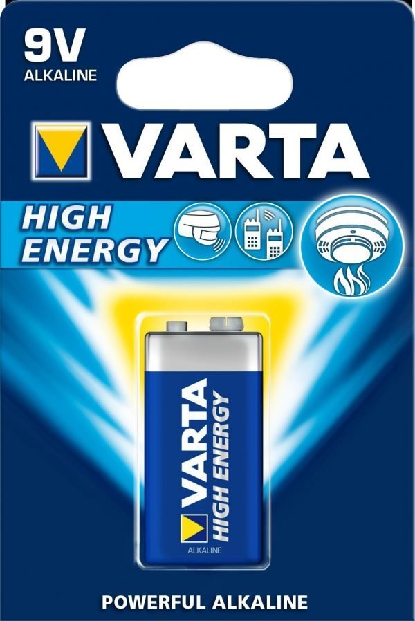 Varta High Energy 9v Paristo