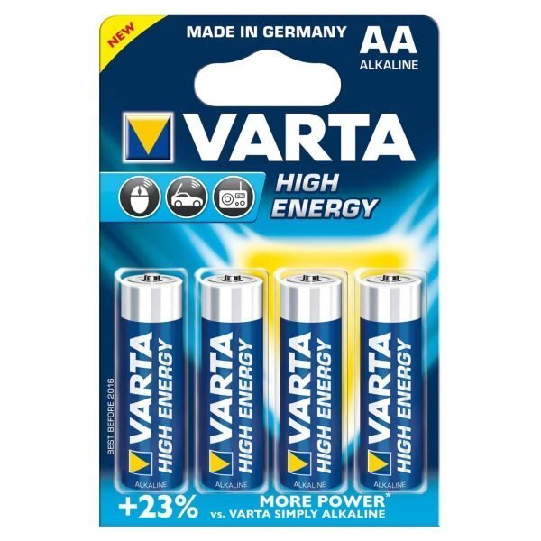 Varta High Energy Aa Paristo 4kpl