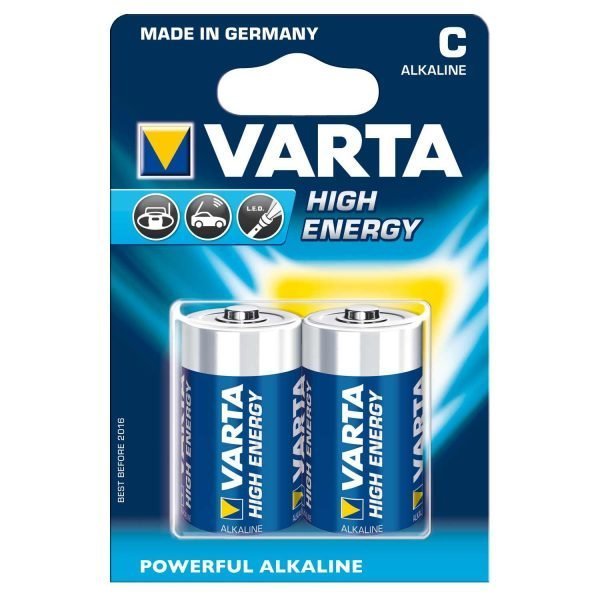 Varta High Energy C Paristo 2kpl