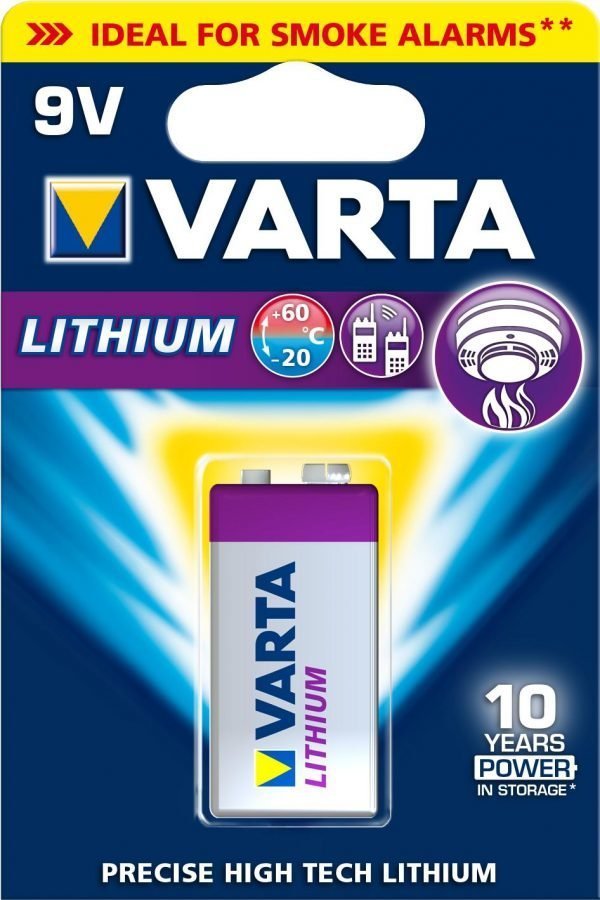 Varta Lithium 9v Paristo