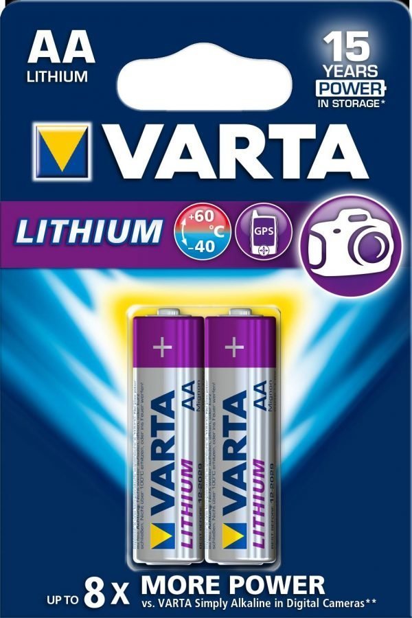 Varta Lithium Aa Paristo 2 Kpl