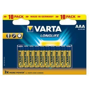 Varta Longlife Aaa Paristo 10 Kpl