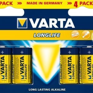 Varta Longlife C Paristo 4 Kpl