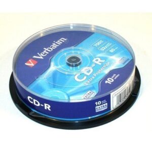 Verbatim CD-R Verbatim 52x 10p 80min./700MB Spindel Extra Protection