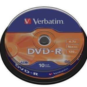 Verbatim DVD-R Verbatim 4.7GB 10p 16X Spindel