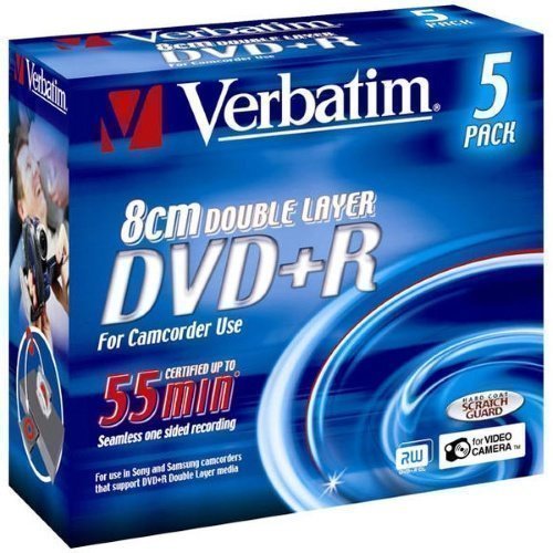 Verbatim DVD+R DL 8cm 2