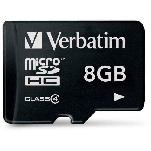 Verbatim microSDHC Class 10 8GB