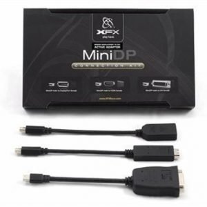Videocard-Acc XFX Mini DisplayPort Kit (not active adapters) DP to MiniDP HDMI to MiniDP DV to MiniDP