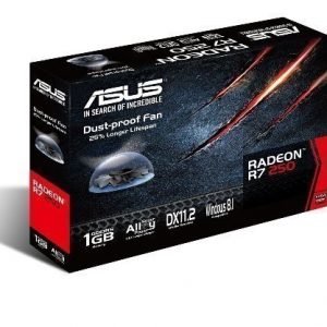 Videocard-PCI-Express-AMD Asus Radeon R7 250 1GB DDR5 DVI HDMI PCIe