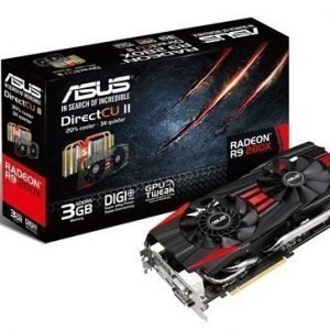 Videocard-PCI-Express-AMD Asus Radeon R9 280X 3GB DDR5 2xDVI HDMI DisplayPort PCIe